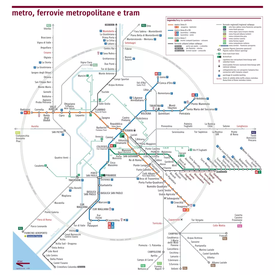 Roma metro kart