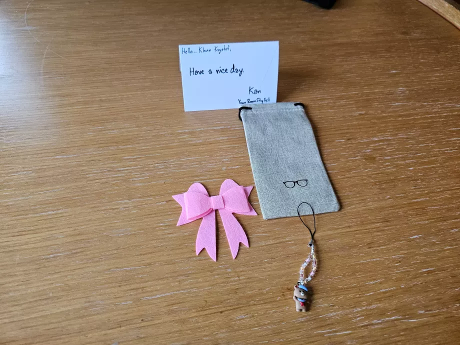 Lite oppmerksomhet fra romservice