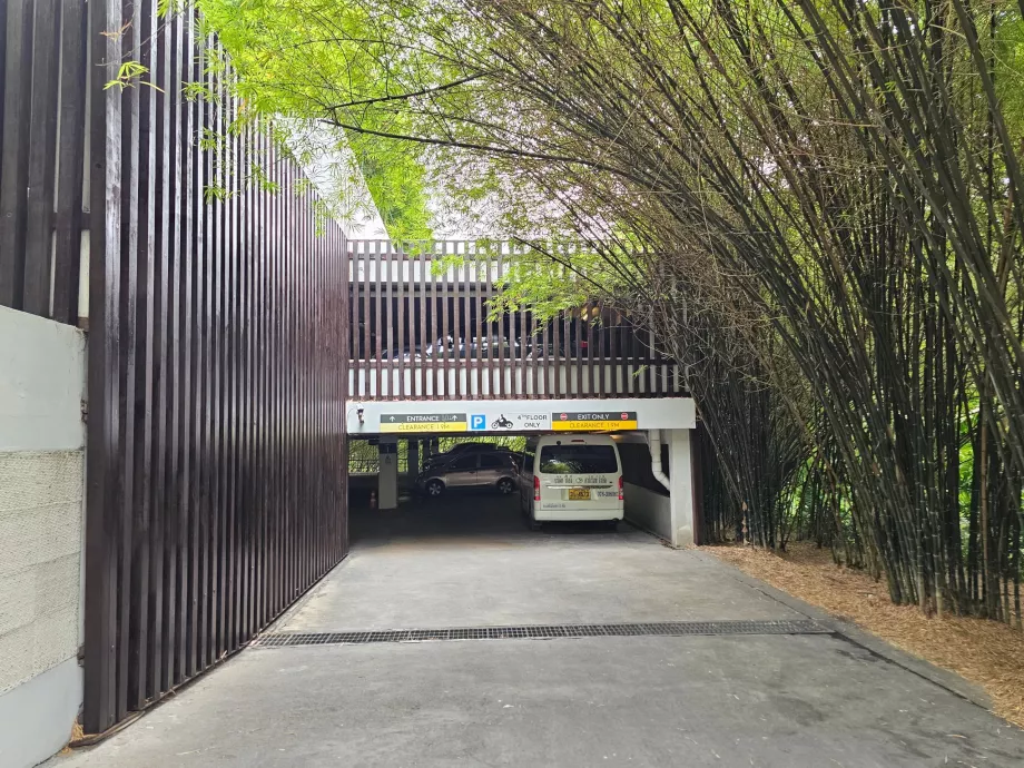 Inngang til garasjen