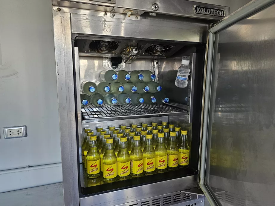 Vann og limonade i SweetSpot