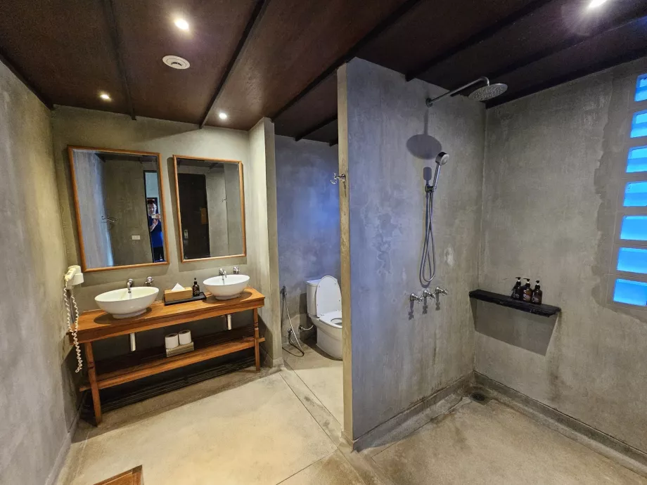 Toalett i treningsstudioet