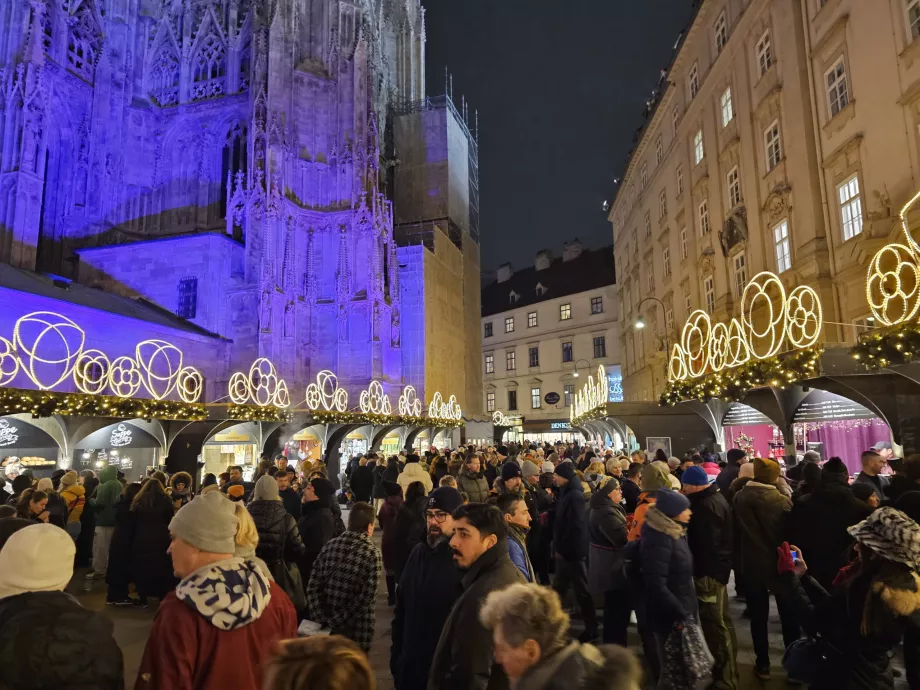 Markeder på Stephansplatz