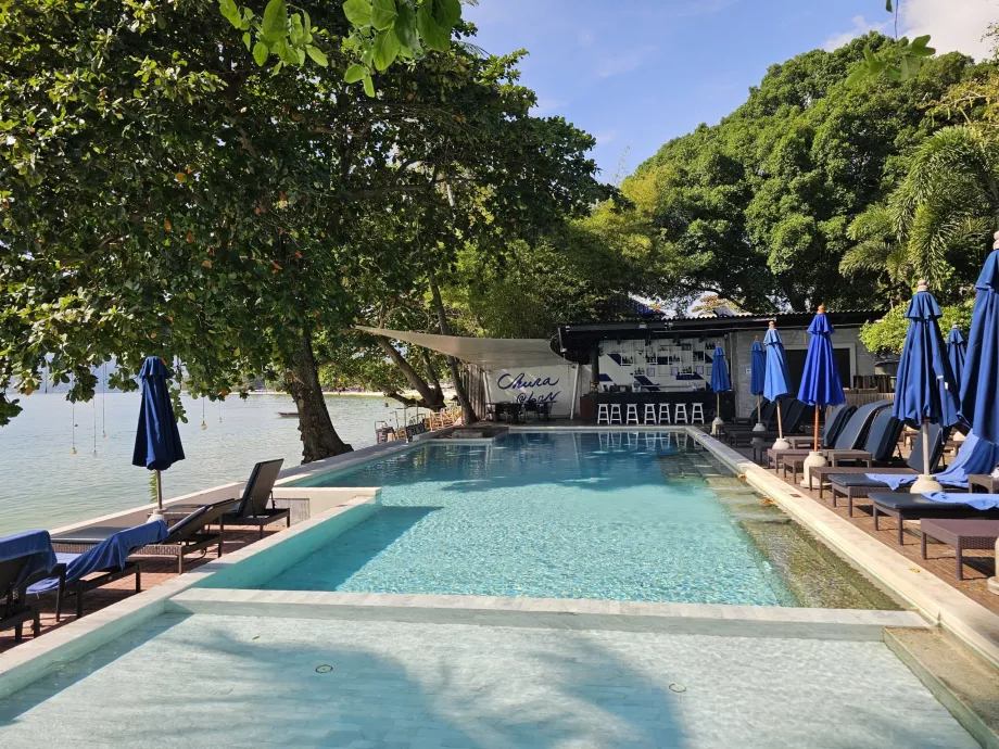 Hotellets svømmebasseng