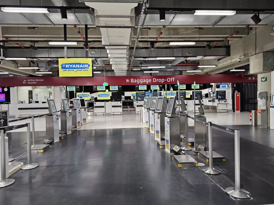 Innsjekking, Terminal 2