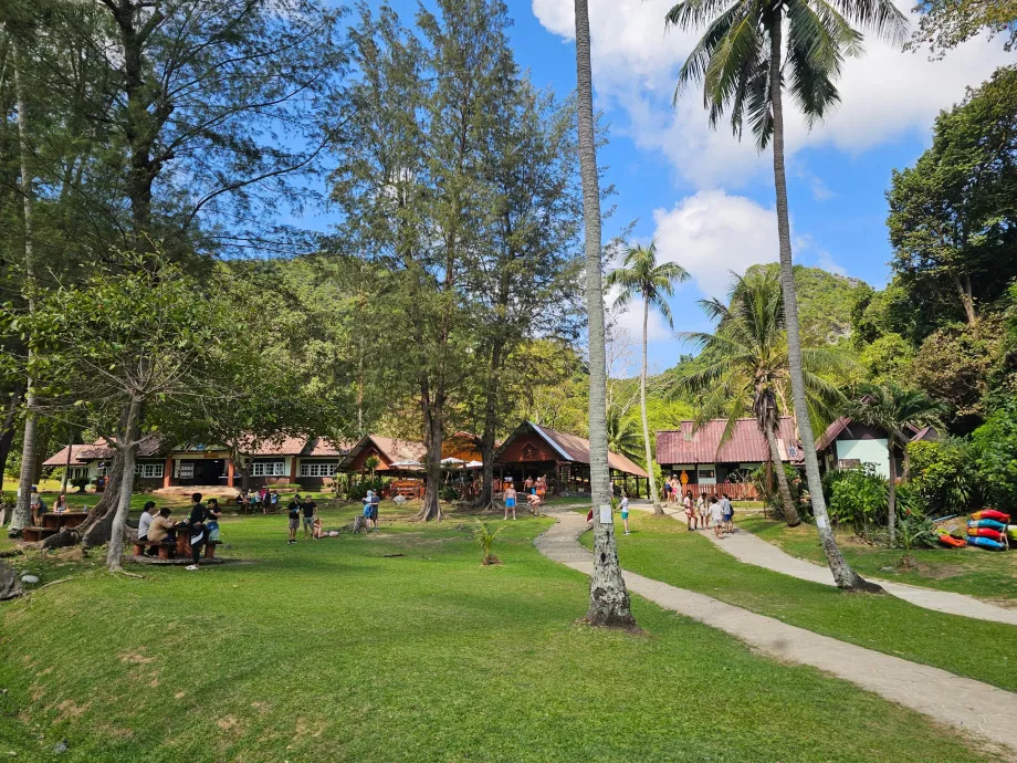 Nasjonalparksenteret på Koh Wua Ta Lap