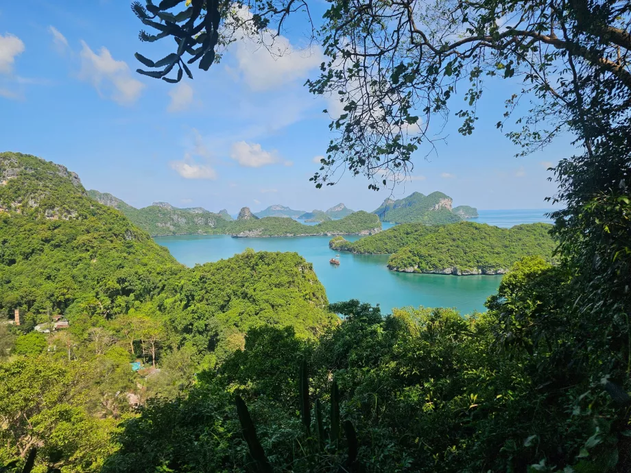 Utsikt over øya Koh Wua Ta Lap