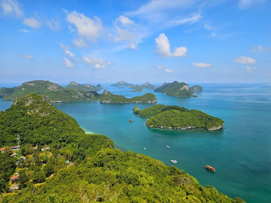 Utsikt over øya Koh Wua Ta Lap