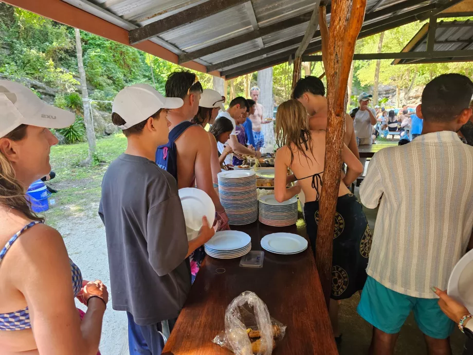 Lunsj inkludert i turens pris