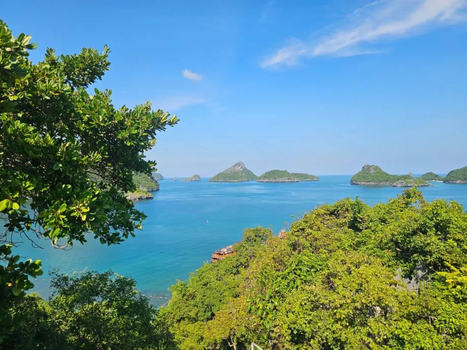 Utsikt fra Emerald Lake