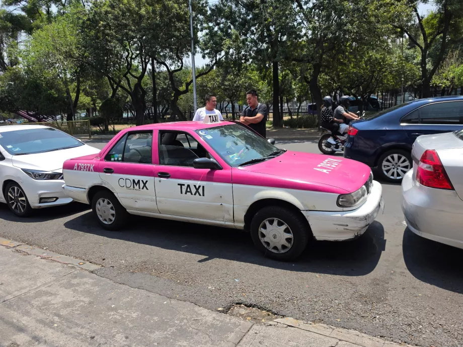 Offisiell taxi i CDMX