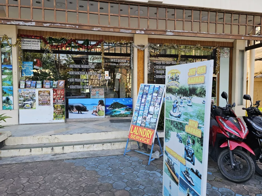 Turistbyrå som tilbyr turer i Chaweng