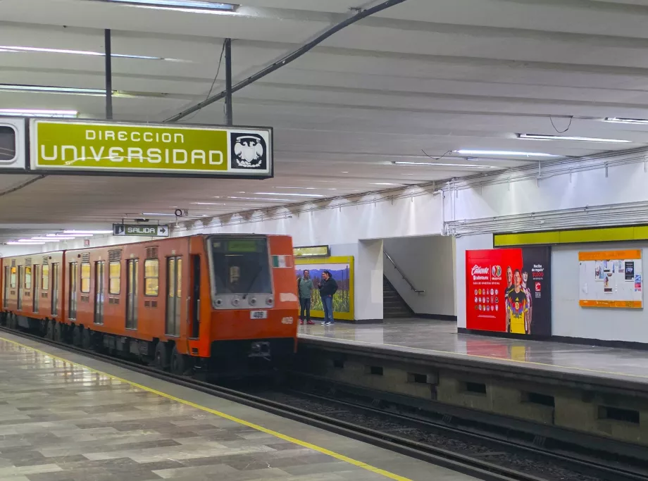 Metro mot CDMX