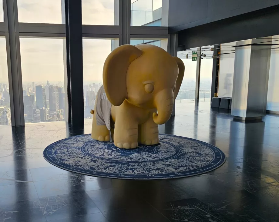 King Power Mahanakhon - Innvendig utsikt