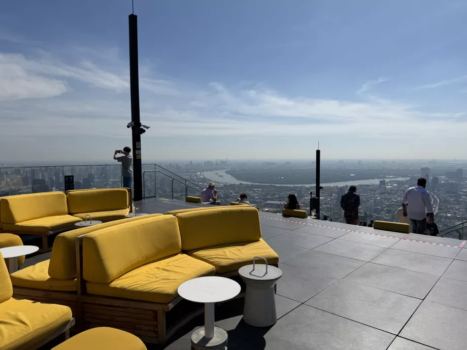 King Power Mahanakhon - utsikt over taket