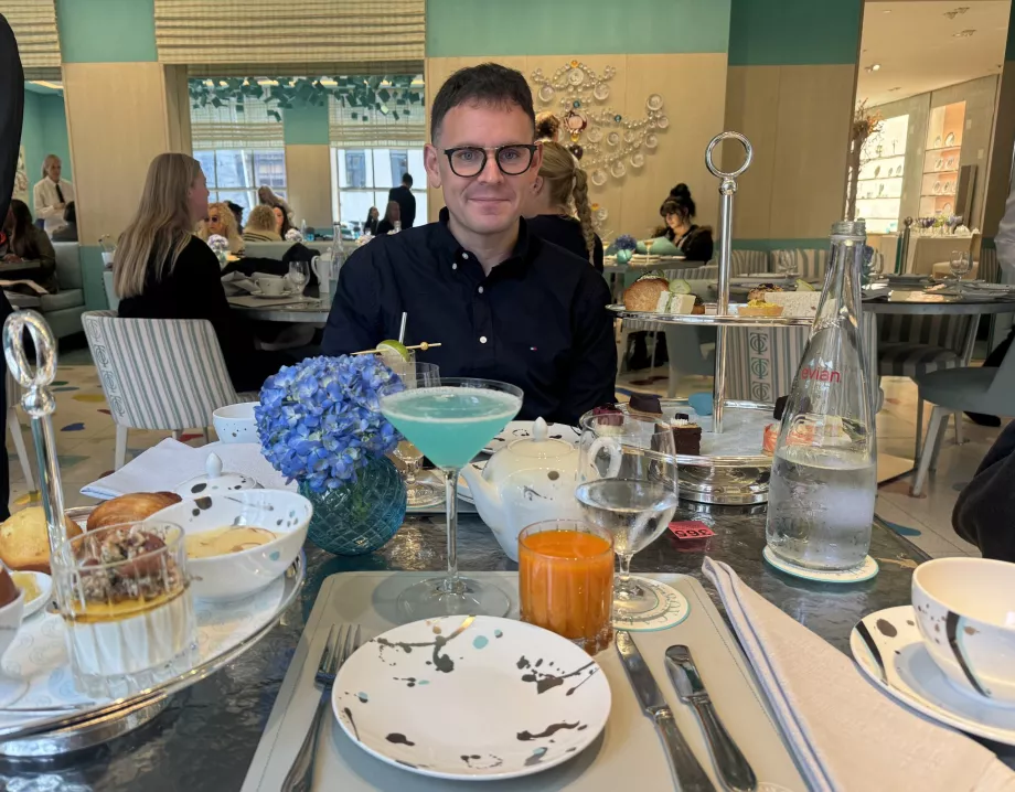 Jeg på Tiffany's-frokost