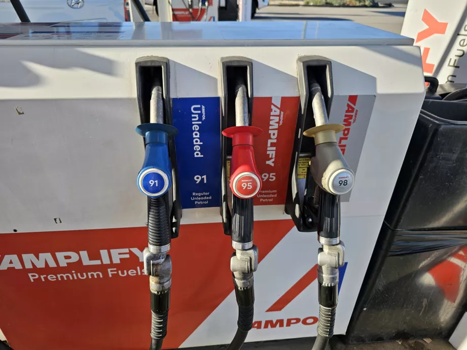 Betegnelse på bensintyper