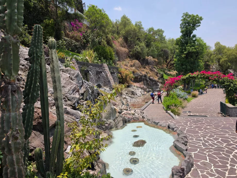 Parker rundt Cerro Tepeyac