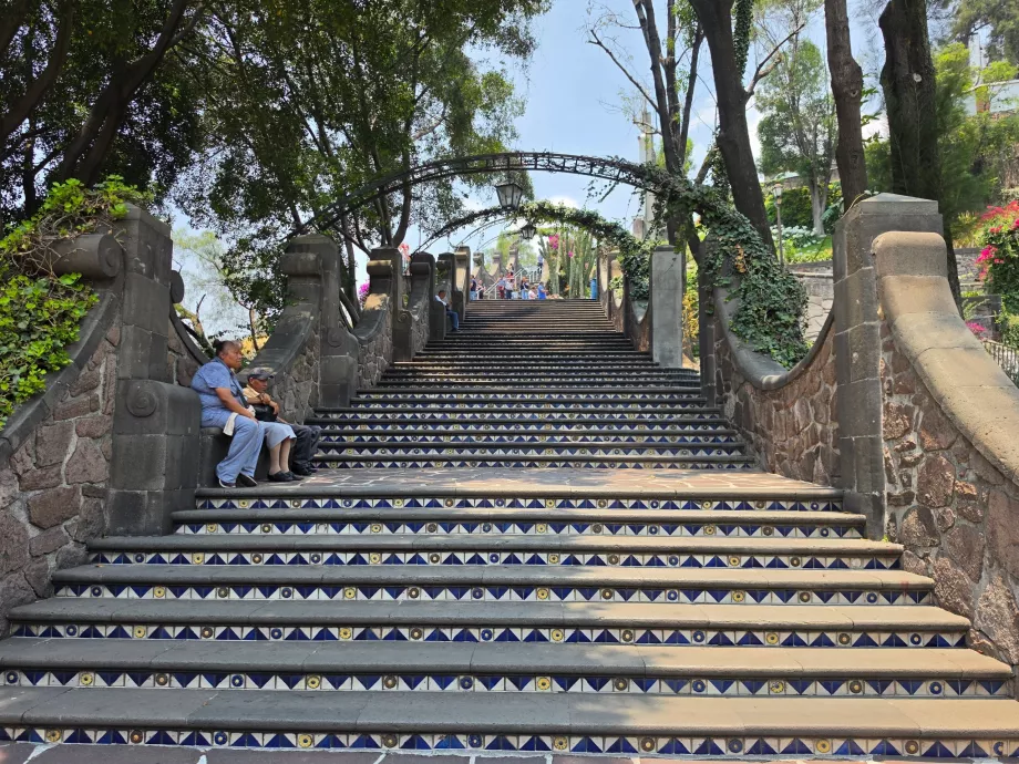 Trappen til Chapel del Cerrito