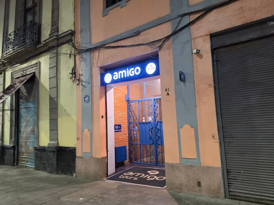 Hostal Amigo - ombordstigning på plass