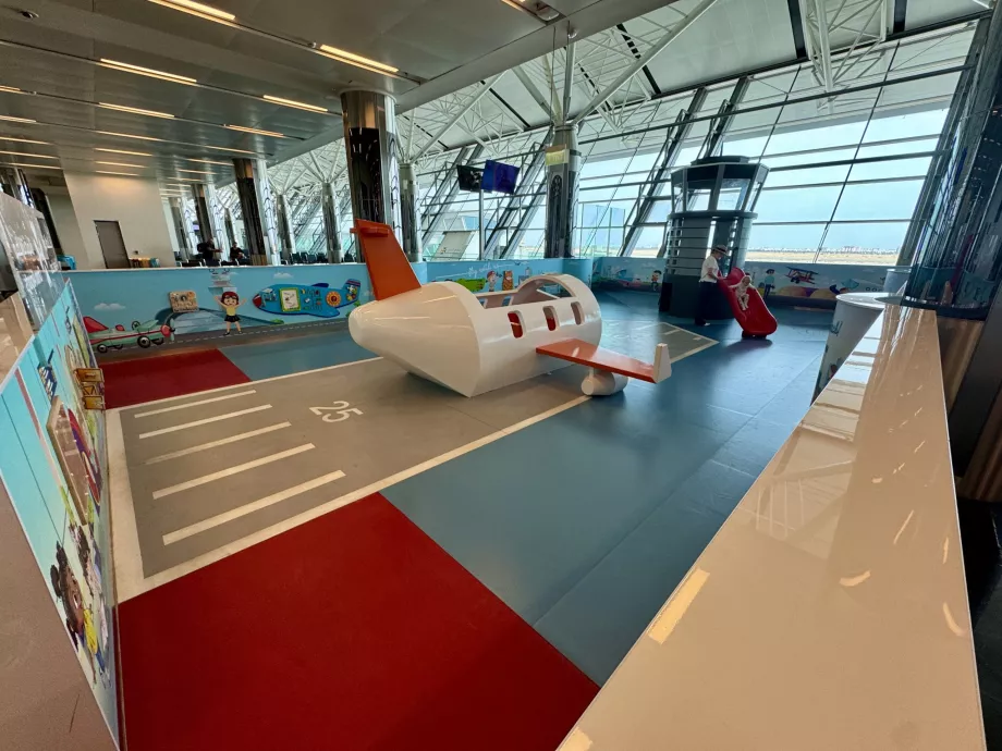 Barnehjørne på flyplassen