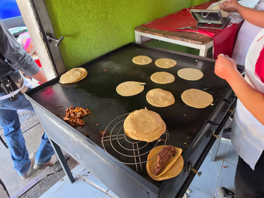 Stopp for tacos barbacoa
