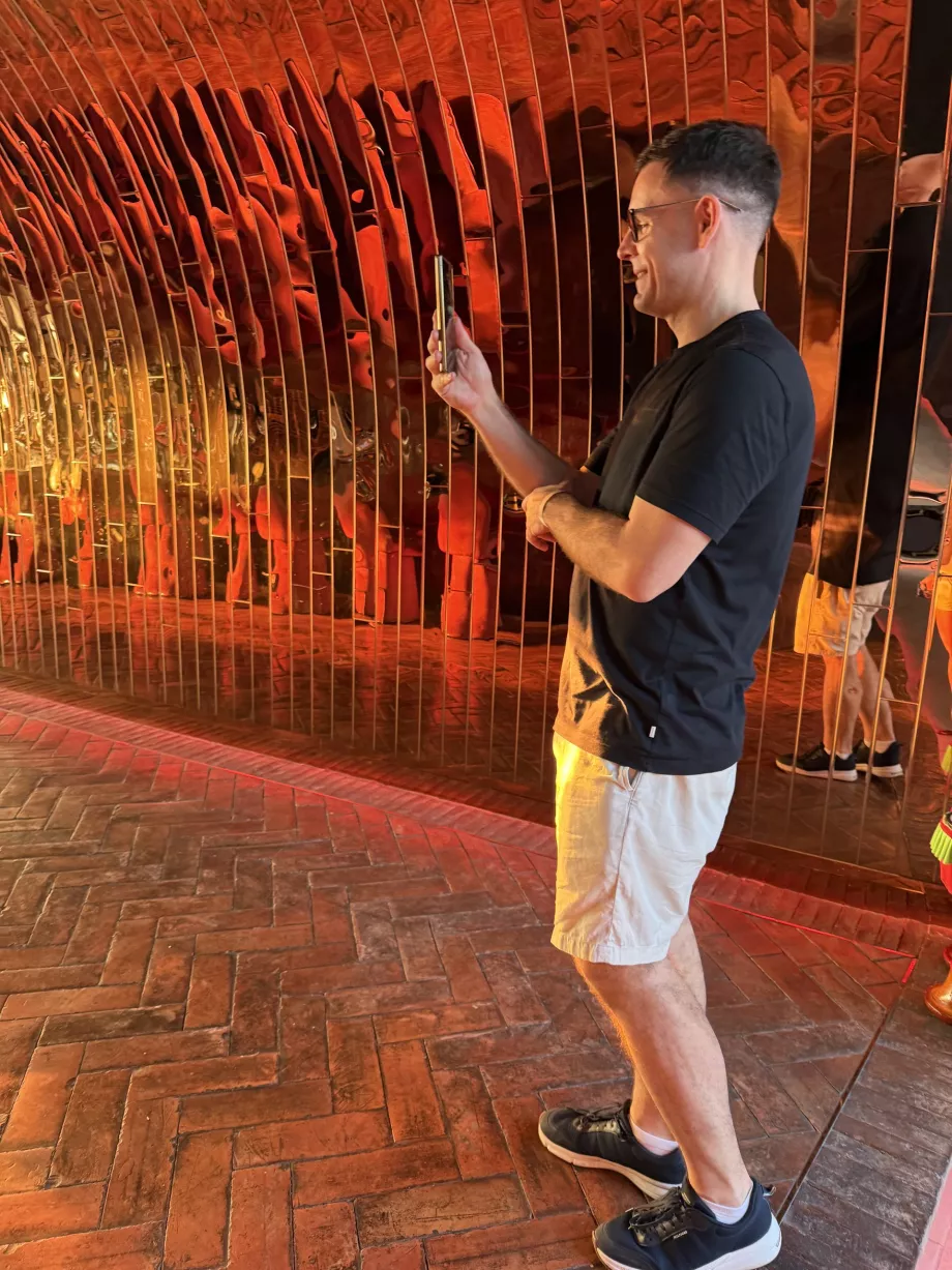 Jeg i takbaren på Akara Sky Hanuman