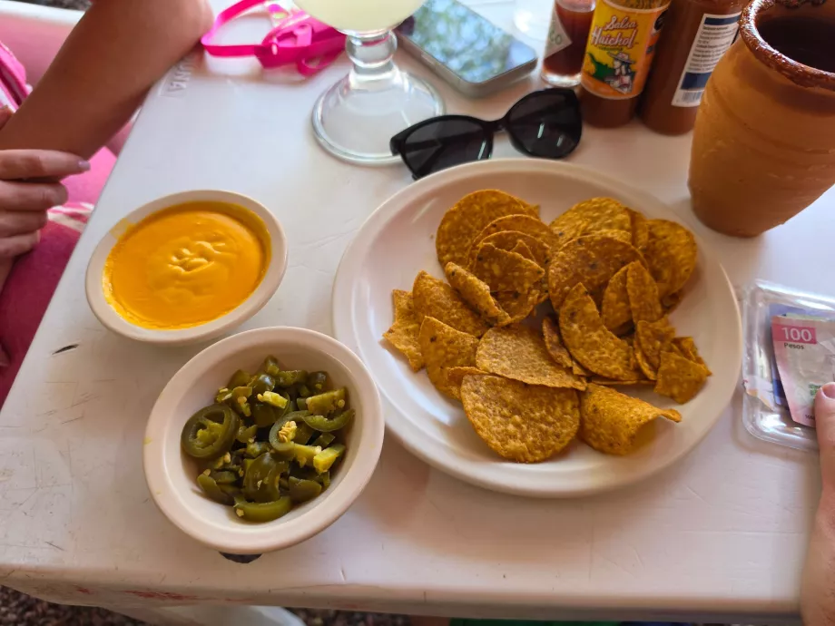 Vår snack - nachos