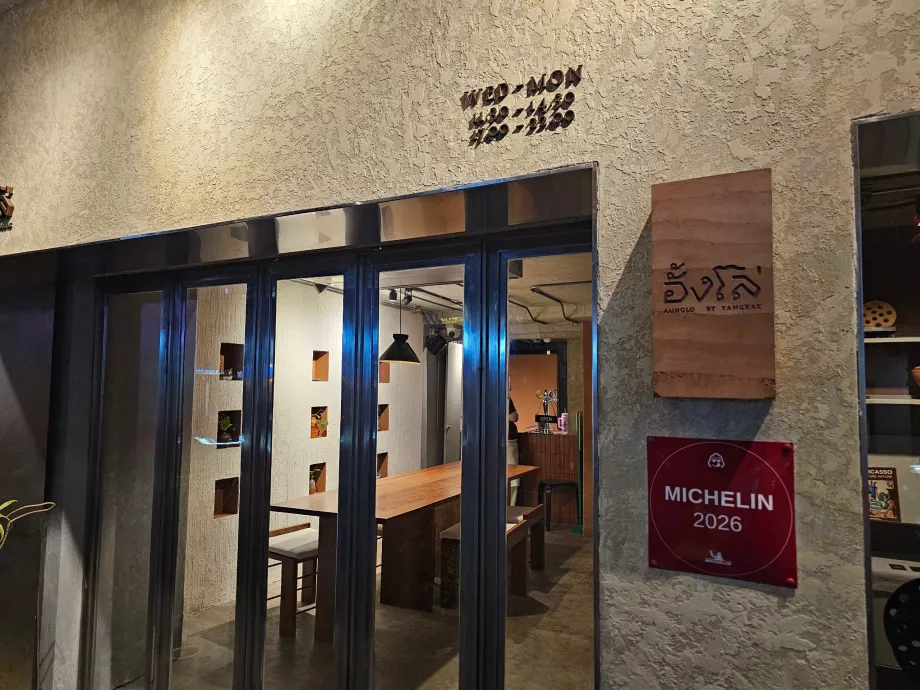 Aunglo - Michelin-plakett