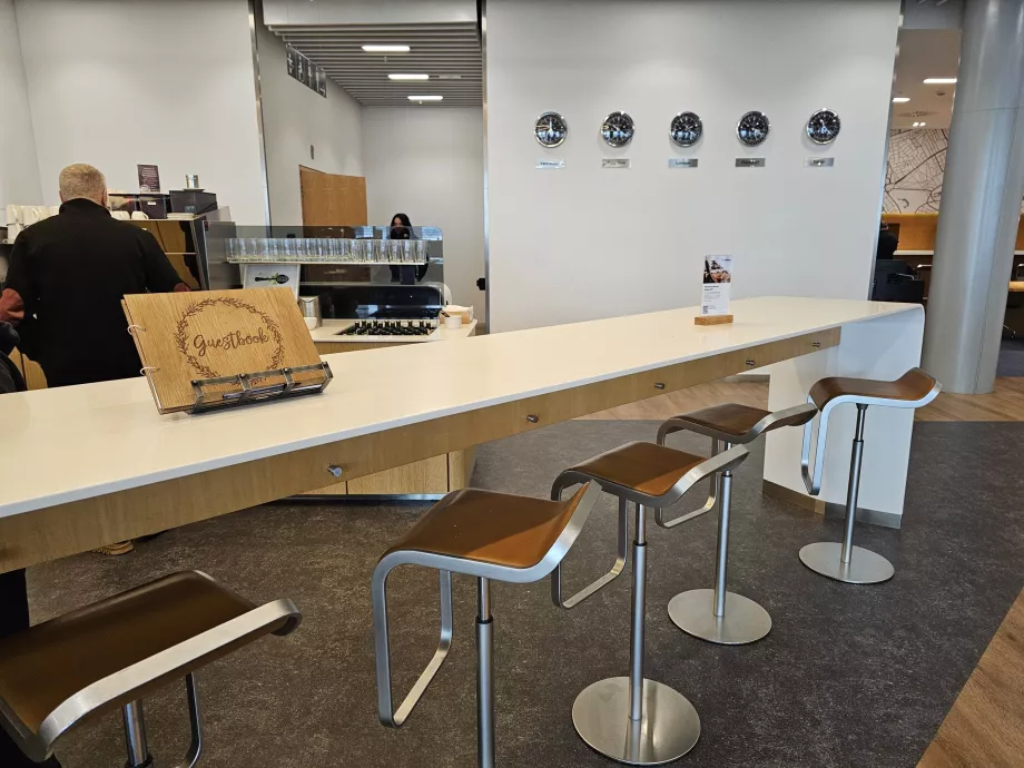 Sitteplasser i Business Lounge