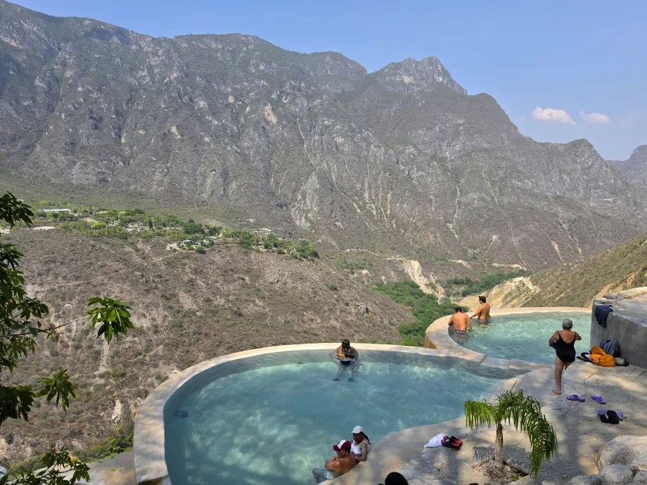 Cascade pools Tolantongo