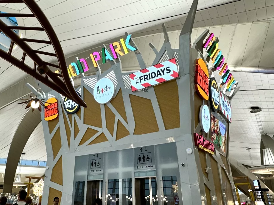 Food Park på flyplassen