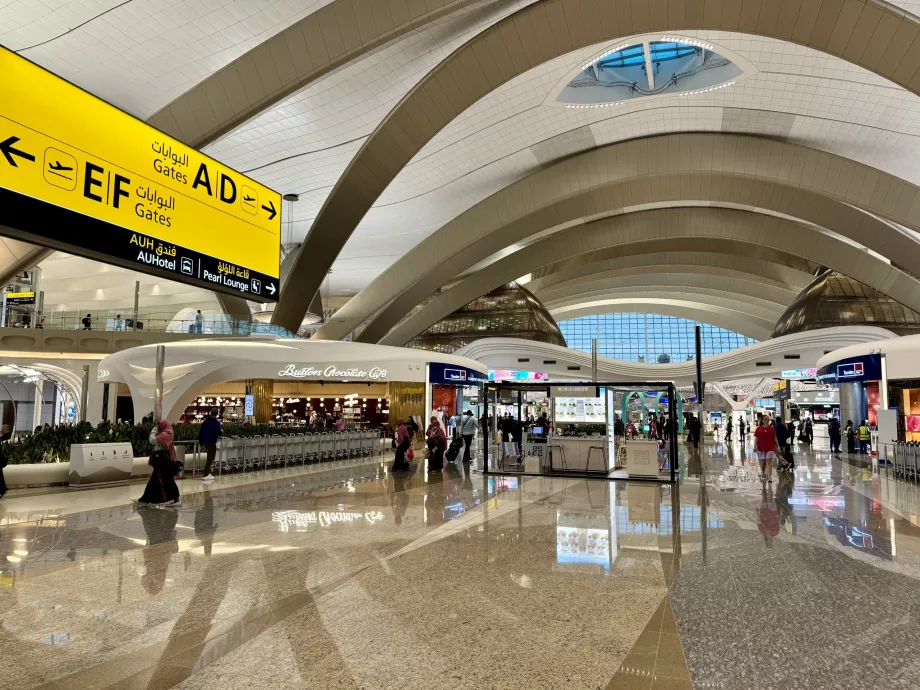 Terminal på Abu Dhabi lufthavn