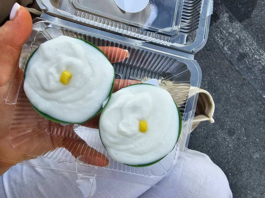 K. Panich klebrig ris - thailandsk pudding