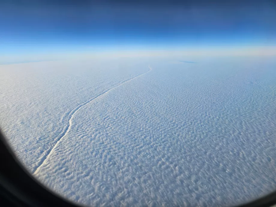 Utsikt under flyging