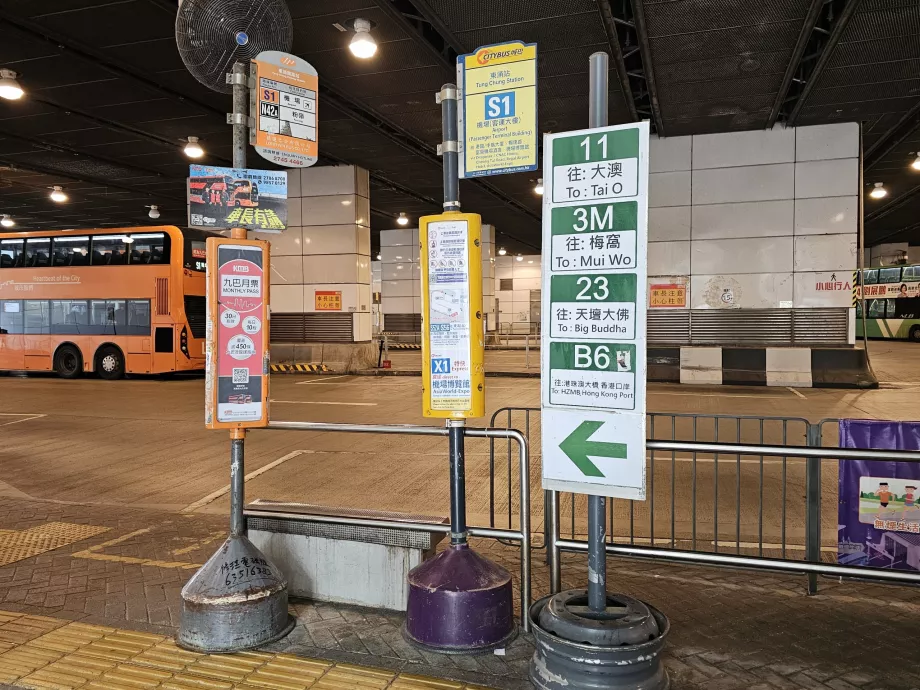 S1-bussholdeplass, Tung Chung