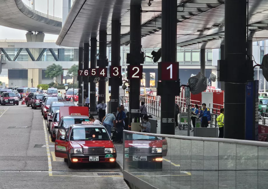 Drosjer ved Hong Kong lufthavn