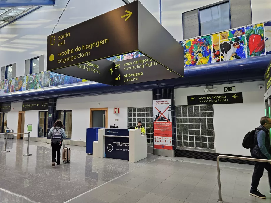 Tilknytningsflyvning på Ponta Delgada lufthavn