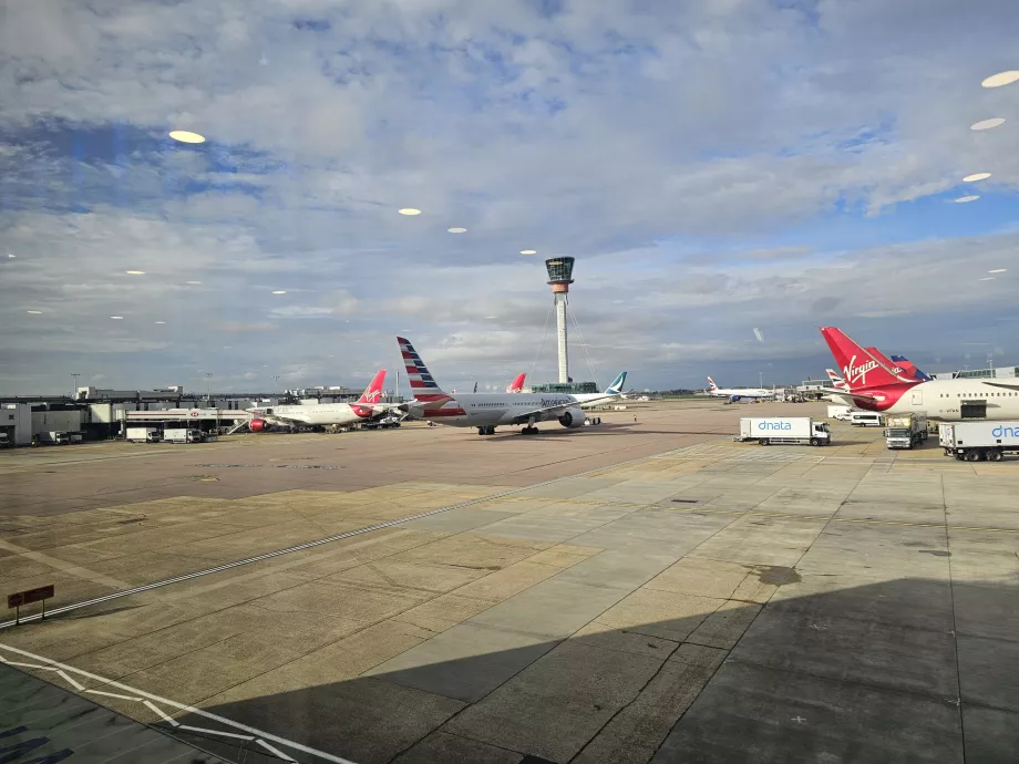 Utsikt over flyplassen