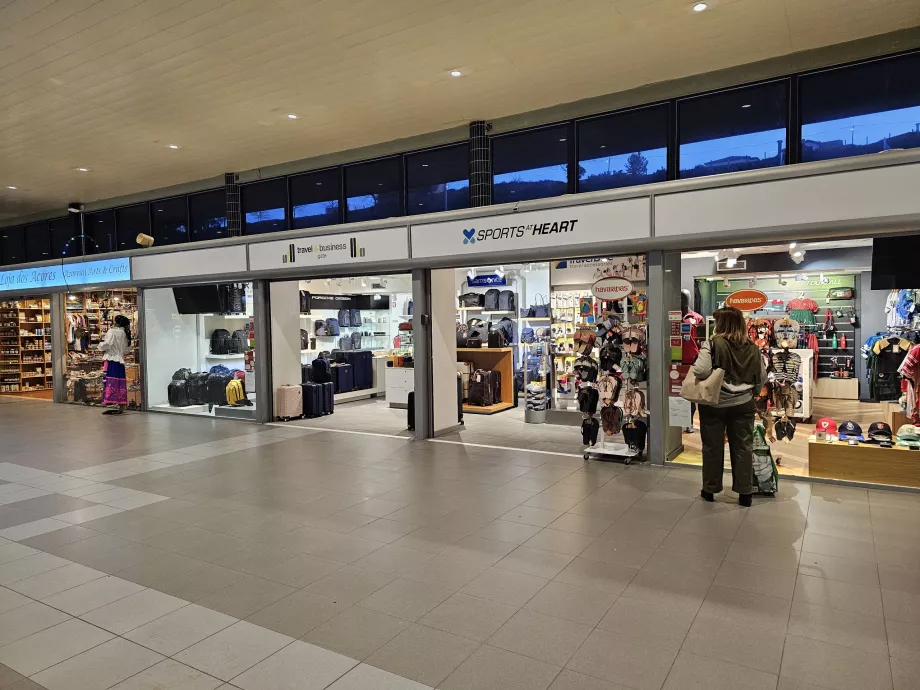 Butikker i det offentlige området, PDL lufthavn