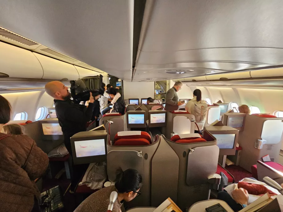 Business class-kabinen