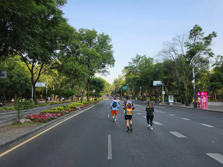 En søndagsmorgenløpetur i Mexico City