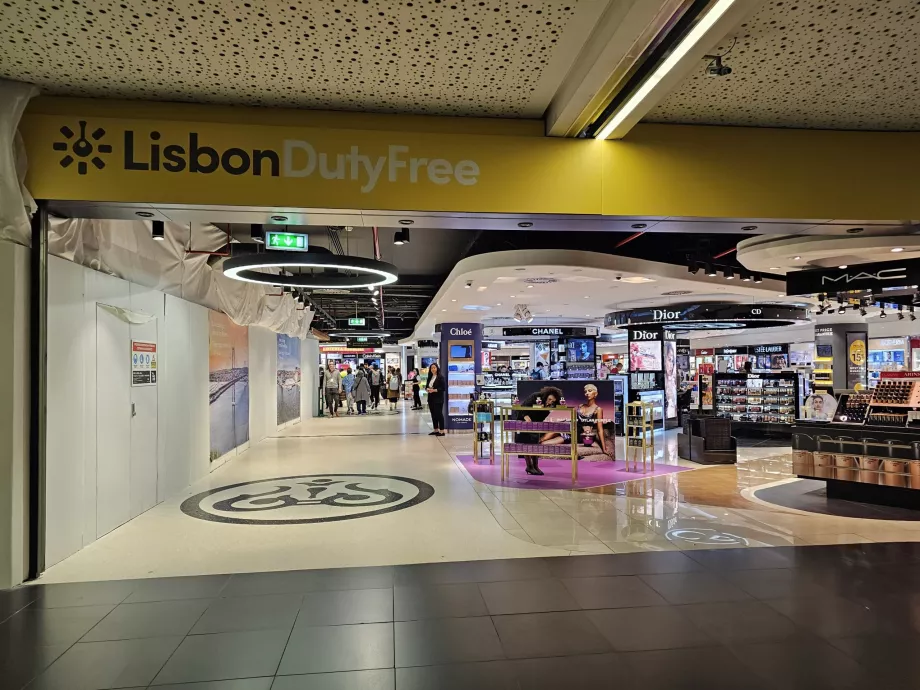 Duty Free, Lisboa lufthavn
