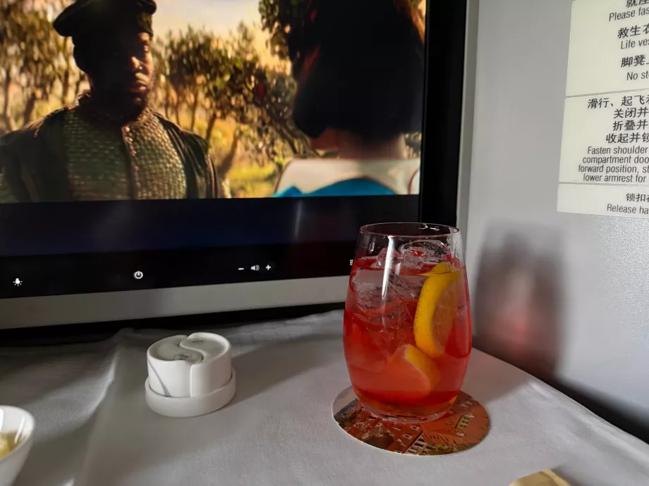 Cocktail på flyet