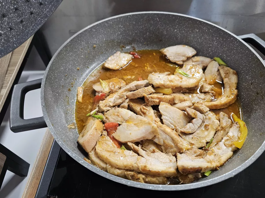 Svinekjøtt - lunsjmeny