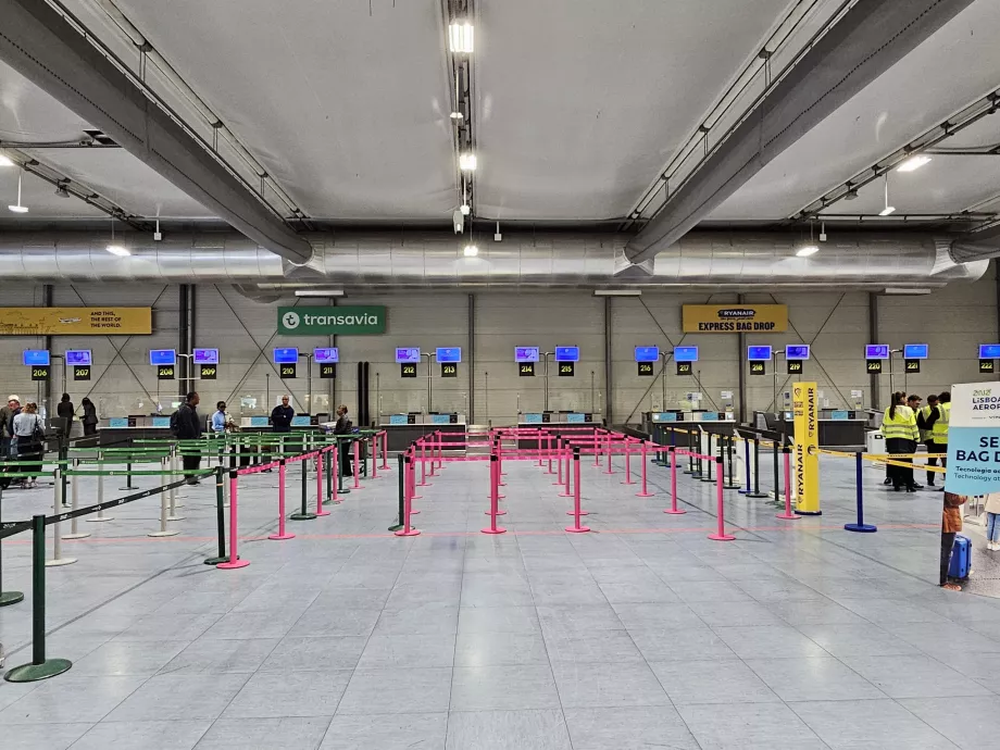 Innsjekking, Terminal 2