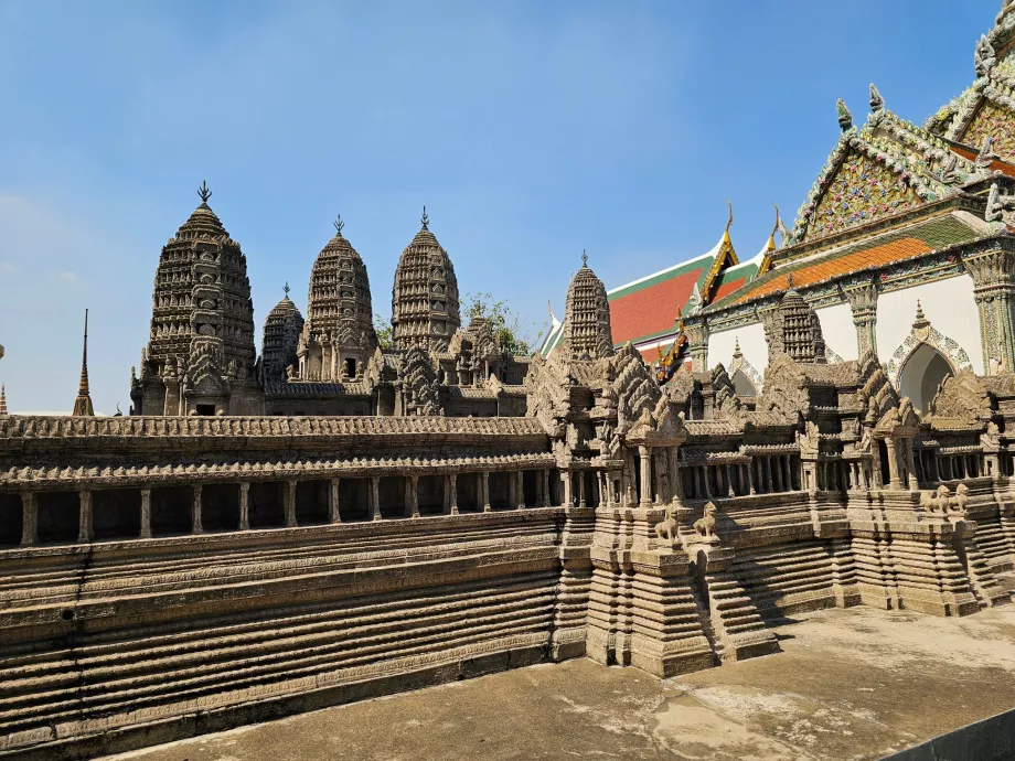 Modell av Angkor Wat