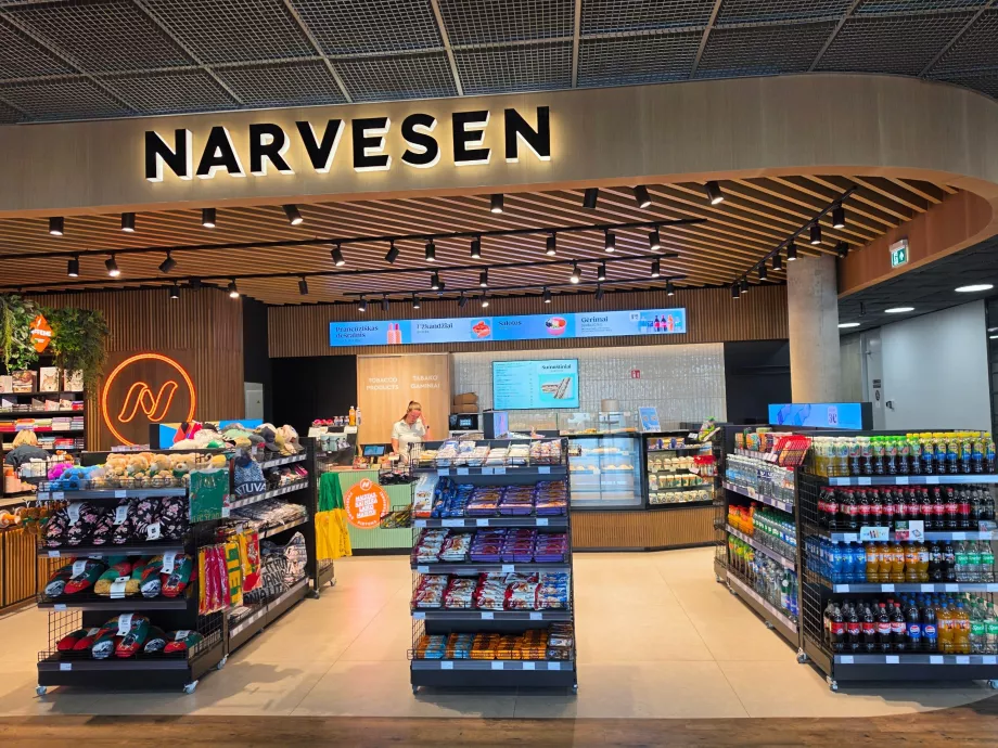 Narvessen Minimarked i ankomsthallen