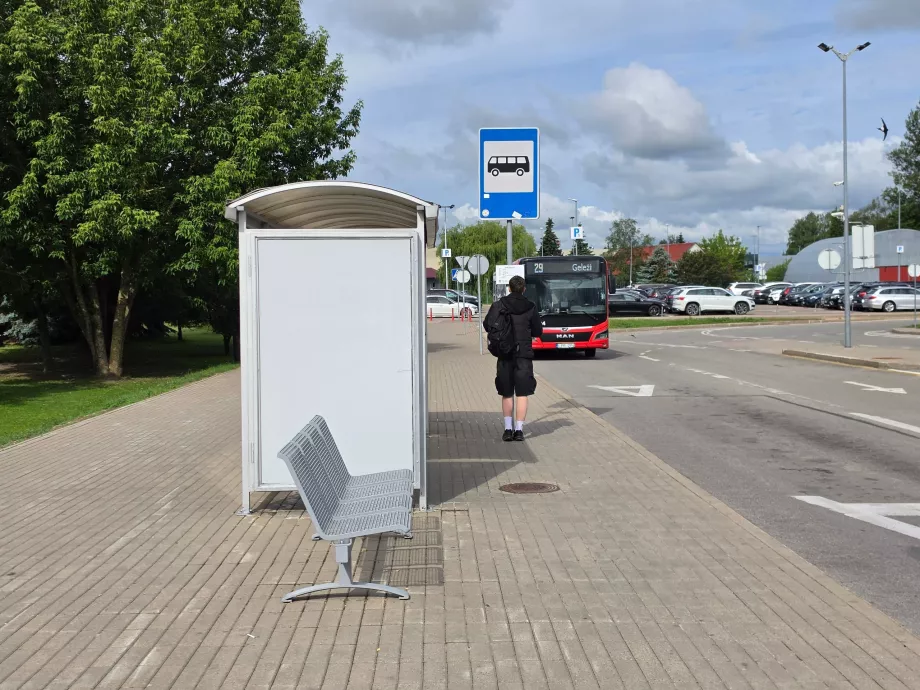 Bussholdeplass for by- og langdistansbusser
