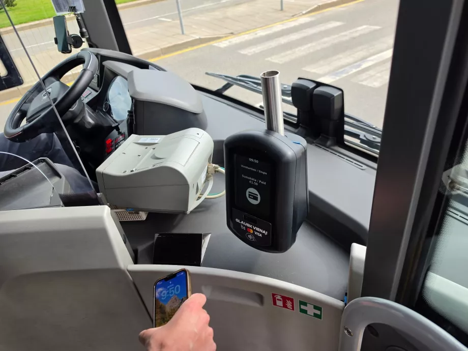 Kortbetaling på bussen