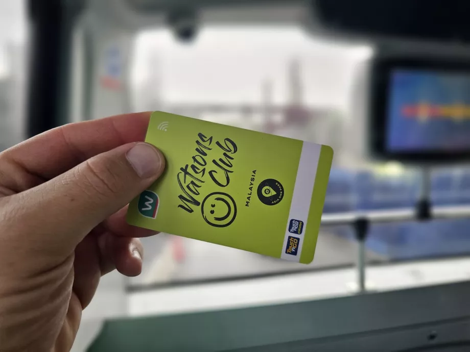 Touch-n-Go-kort fra Watsons